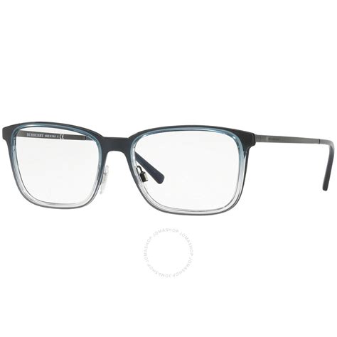 burberry glasses 0be1315 1241 54 17 blue|Burberry Crystal Square Men's Eyeglasses BE1315.